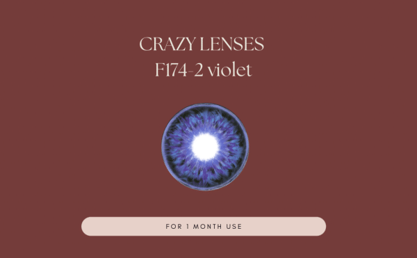 CRAZY LENSES F174-2 violet