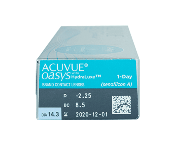 עדשות מגע יומיות - אקיוביו אואזיס וואן דיי - 1Day Acuvue Oasys 30Pck