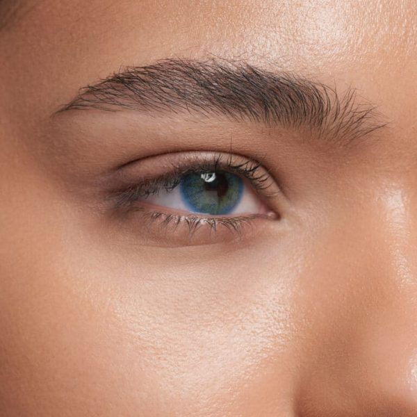 עדשות מגע צבעוניות תלת חודשיות || בצבע מלכה כחולה || Q-Blue